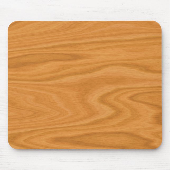 Klarer brauner hölzerner Hintergrund Mousepad (Vorne)