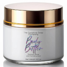 Klarer Holografischer Glitter-Schriftzug Body Butt