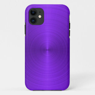 Klares lila metallisches iPhone 11 hülle