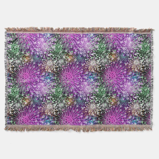 Klares pickeliges Muster Decke (Vorderseite)