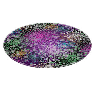 Klares pickeliges Muster Schneidebrett