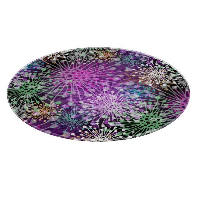 Klares pickeliges Muster Schneidebrett (Ecke)