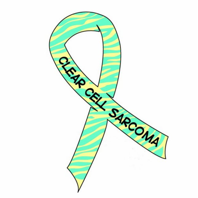 Klares Zellen-Sarkom Freistehende Fotoskulptur (Vorne)