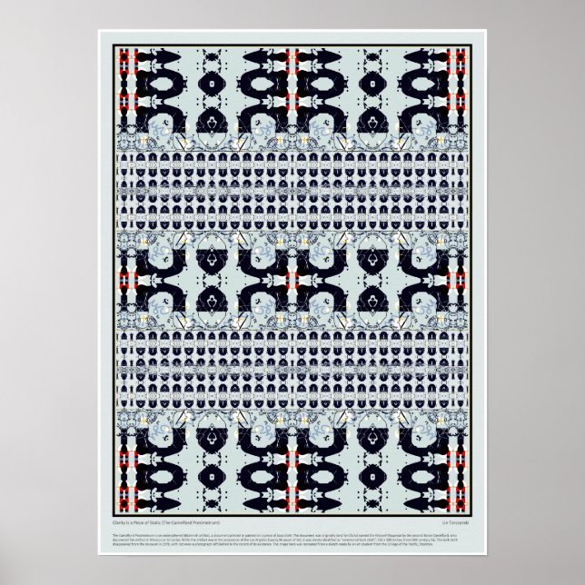 Klarheit ist ein Stück Statik Poster (Vorne)