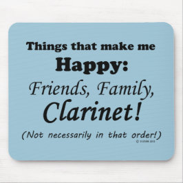 Klarheit macht mich glücklich mousepad