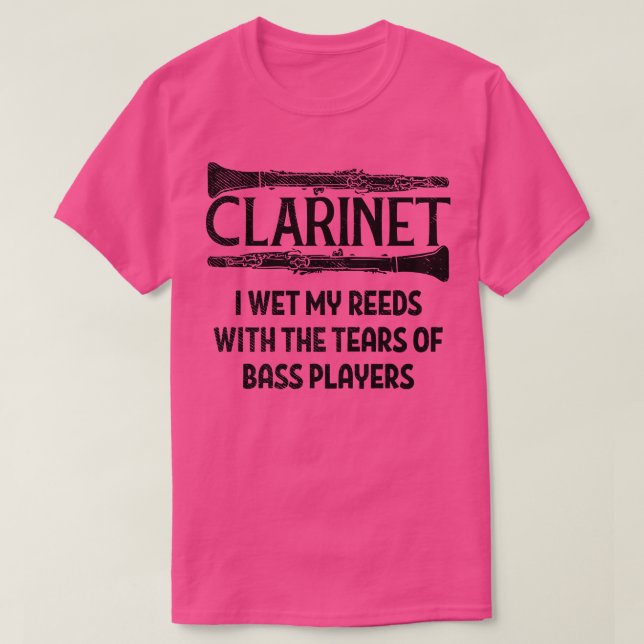 Klarinette 1 T-Shirt (Design vorne)