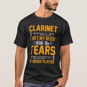 Klarinette, ich wecke meine Reden mit Tränen aus M T-Shirt