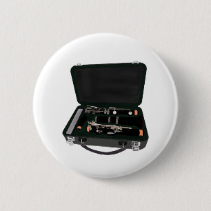 Klarinette in einem Koffer zerlegt Button