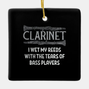 Klarinette Keramikornament