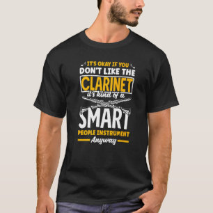 Klarinette Klarinette Klarinette Player Smart Pe T-Shirt