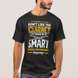 Klarinette Klarinette Klarinette Player Smart Pe T-Shirt