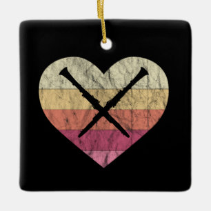 Klarinette Lieben Keramikornament