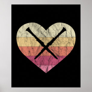 Klarinette Lieben Poster