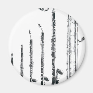Klarinette Magnet