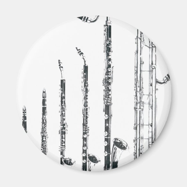 Klarinette Magnet (Vorne)