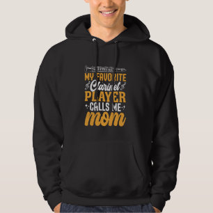 Klarinette Mama Marching Band Lieblings-Trumpet Mu Hoodie