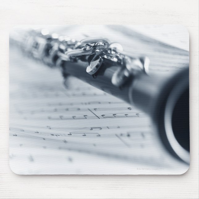 Klarinette Mousepad (Vorne)