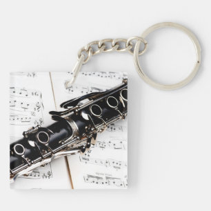 Klarinette Musik Schlüsselanhänger
