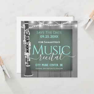 Klarinette MusikErwägung Save the Date