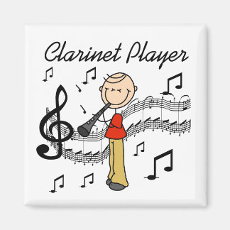 Klarinette Player Magnet
