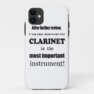 Klarinette wichtigstes Instrument Case-Mate iPhone Hülle