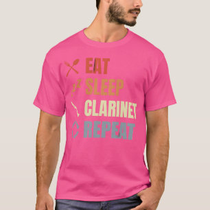 Klarinette Wiederholen Sie Freund T-Shirt