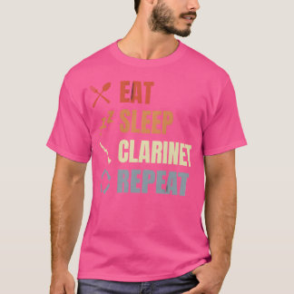 Klarinette Wiederholen Sie Freund T-Shirt