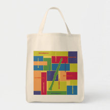 Klarinetten-Farbblock-Tasche