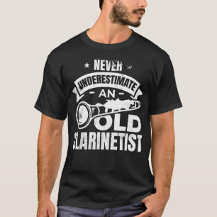 Klarinetten-Opa-Familie T-Shirt