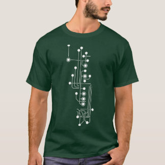 Klarinettendiagramm T-Shirt