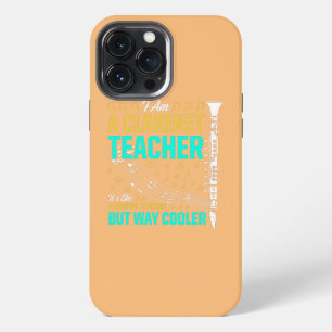 Klarinettenlehrer für Männer Es ist wie ein normal iPhone 13 Pro Max Hülle