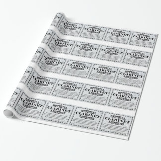 Klarinettenlizenz Geschenkpapier