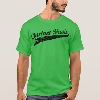 Klarinettenmusik Junge T-Shirt