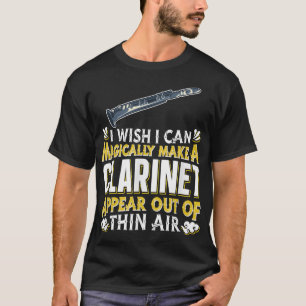 Klarinettenspieler - Zauberhafte Holzblasinstrumen T-Shirt