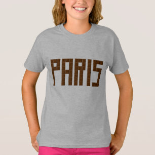 Klarstahl-T-Shirt PARIS CHOCOLATE T-Shirt