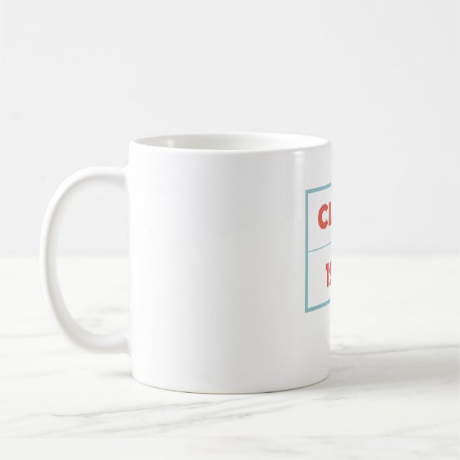 Klasse 1968 kaffeetasse (Links)