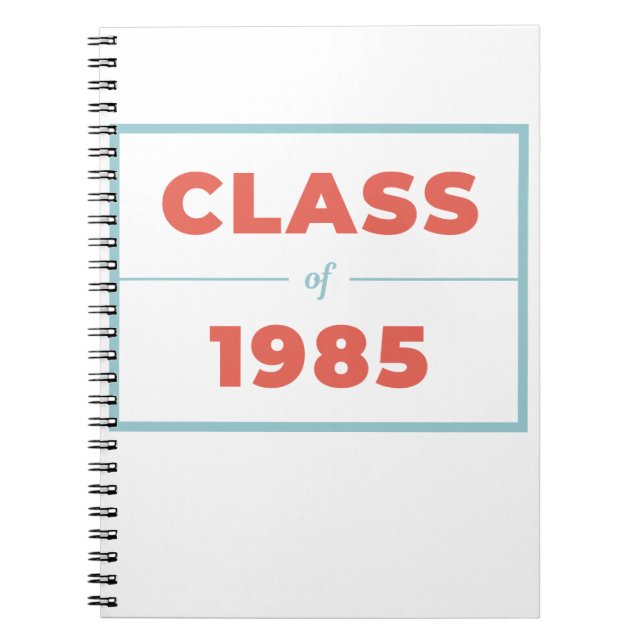 Klasse 1985 notizblock (Vorderseite)