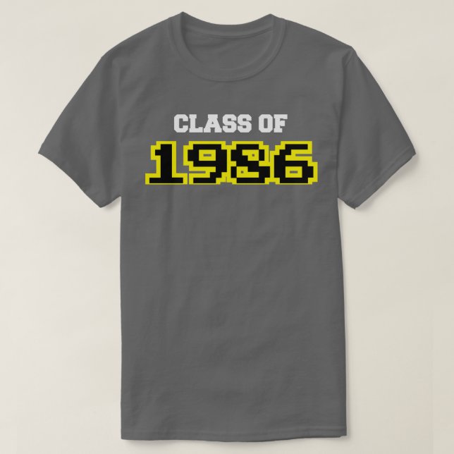 Klasse 1986 T-Shirt (Design vorne)
