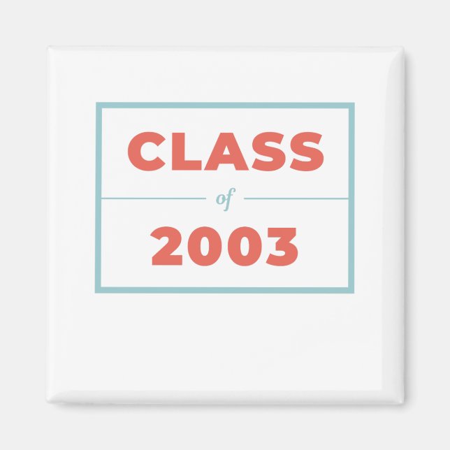 Klasse 2003 magnet (Vorne)
