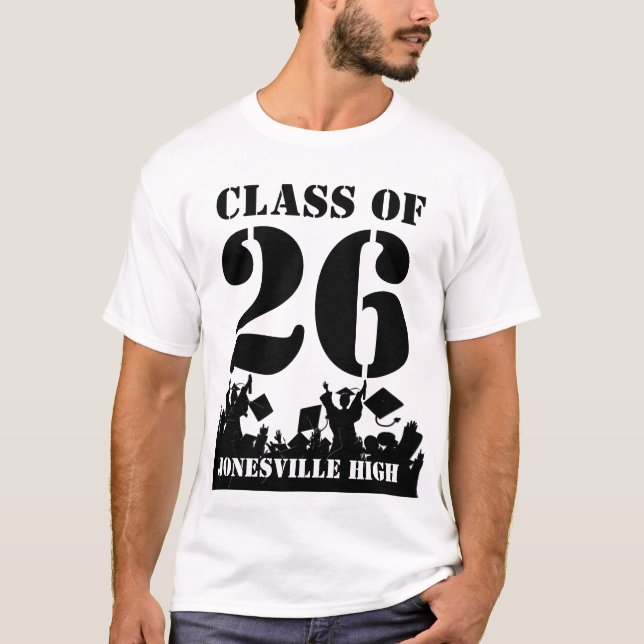 Klasse 2010 Abschluss T - Shirt (Vorderseite)