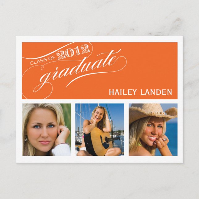 Klasse 2012 Einladung Postkarte (Vorderseite)