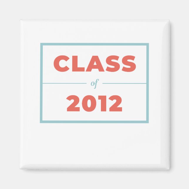 Klasse 2012 magnet (Vorne)