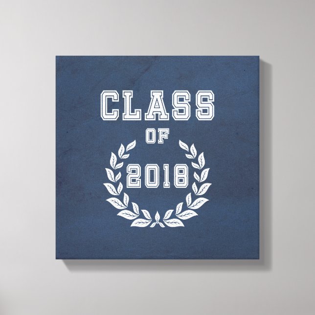 Klasse 2018 leinwanddruck (Vorderseite)