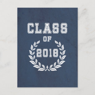 Klasse 2018 postkarte