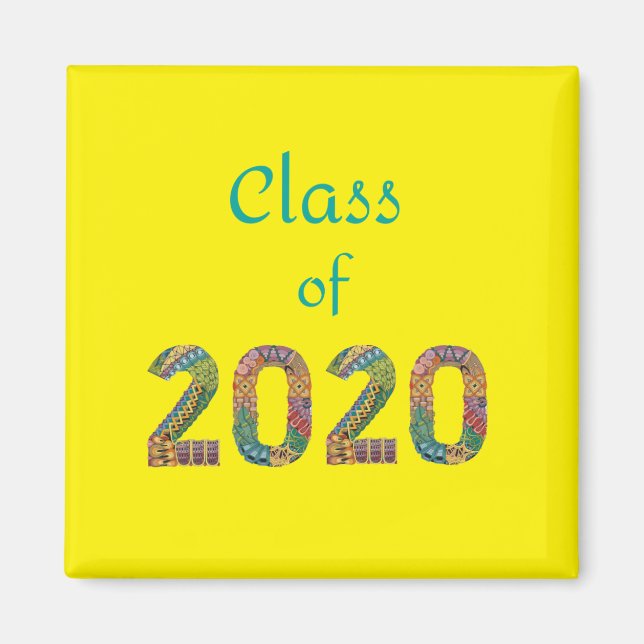 Klasse 2020 magnet (Vorne)