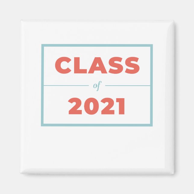 Klasse 2021 magnet (Vorne)