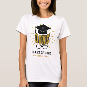 Klasse 2022 Abschluss Abitur Diplom Custom Absolve T-Shirt