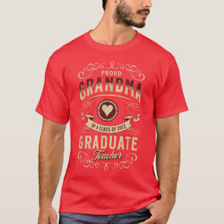 Klasse 2022 Abschluss Proud Oma of Teacher  T-Shirt