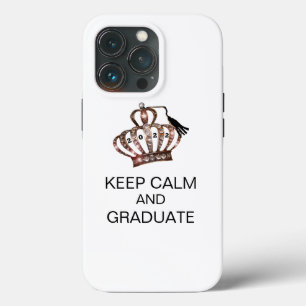 Klasse 2022 - "Behalt Ruhe und Graduate" Case-Mate iPhone Hülle