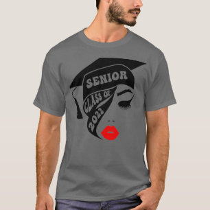 Klasse 2022 für Mädchen Frauen im höheren Abschlus T-Shirt